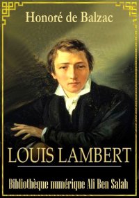 Louis Lambert, Études philosop...