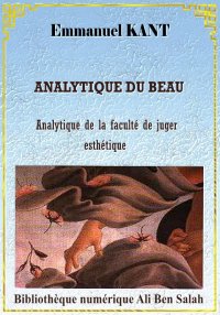 Analytique du beau, Emmanuel K...