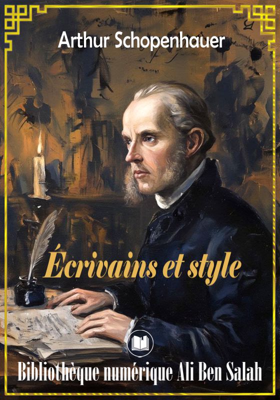 Écrivains et style, Arthur Schopenhauer